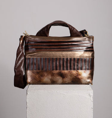 Alexa Mix Satchel Bag