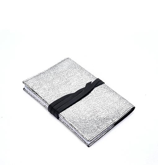 BROKEN WHITE LEATHER NOTEBOOK COVER