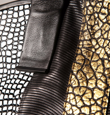 Alexa Mix Leather Medium Tote Bag